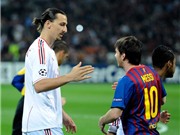 Bóng đá anh, ngoại hạng anh, lịch thi đấu euro 2012, Ibrahimovic: Messi là tài năng, Ronaldo là tập luyện